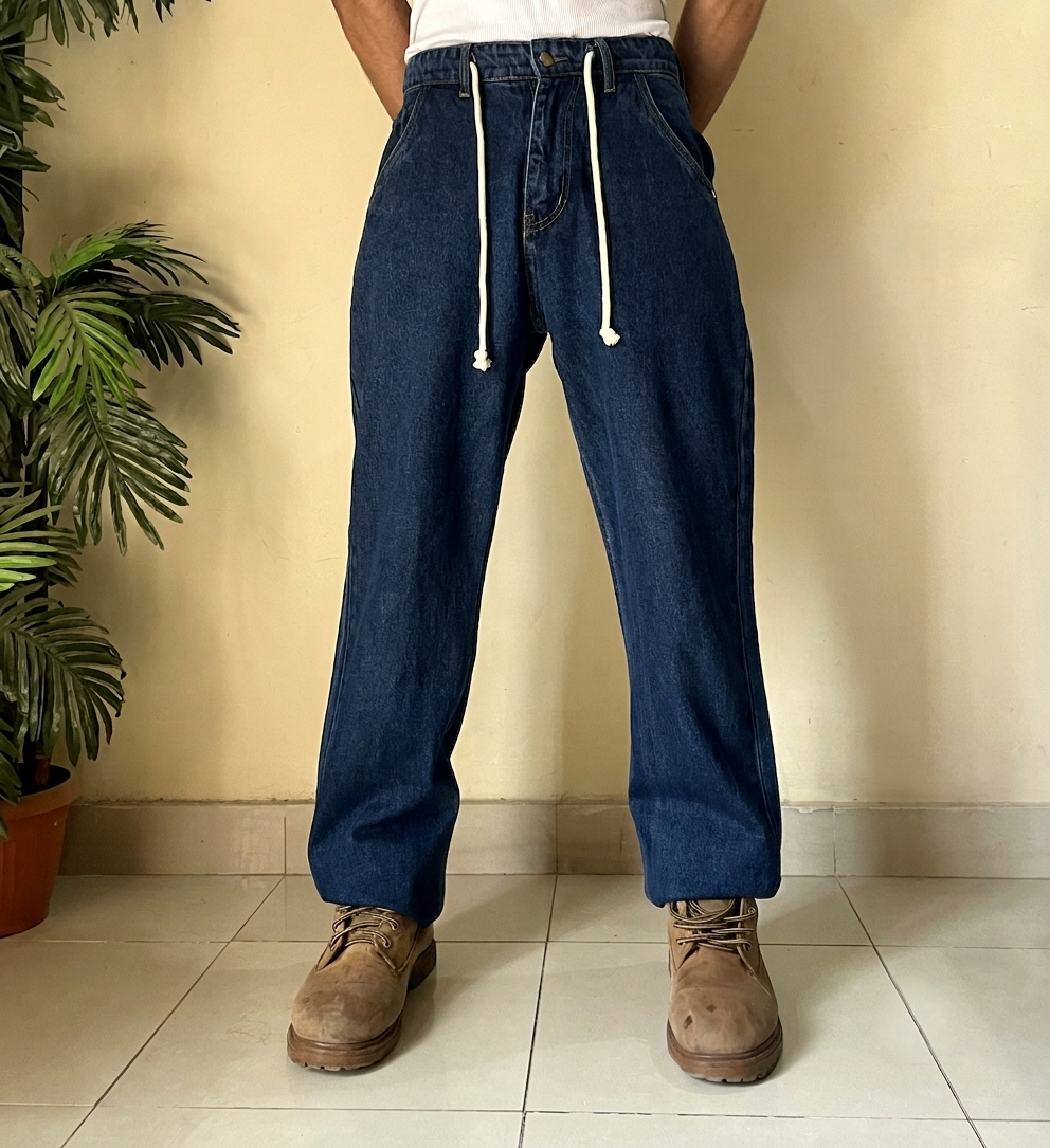 Denim Dark Blue Jeans